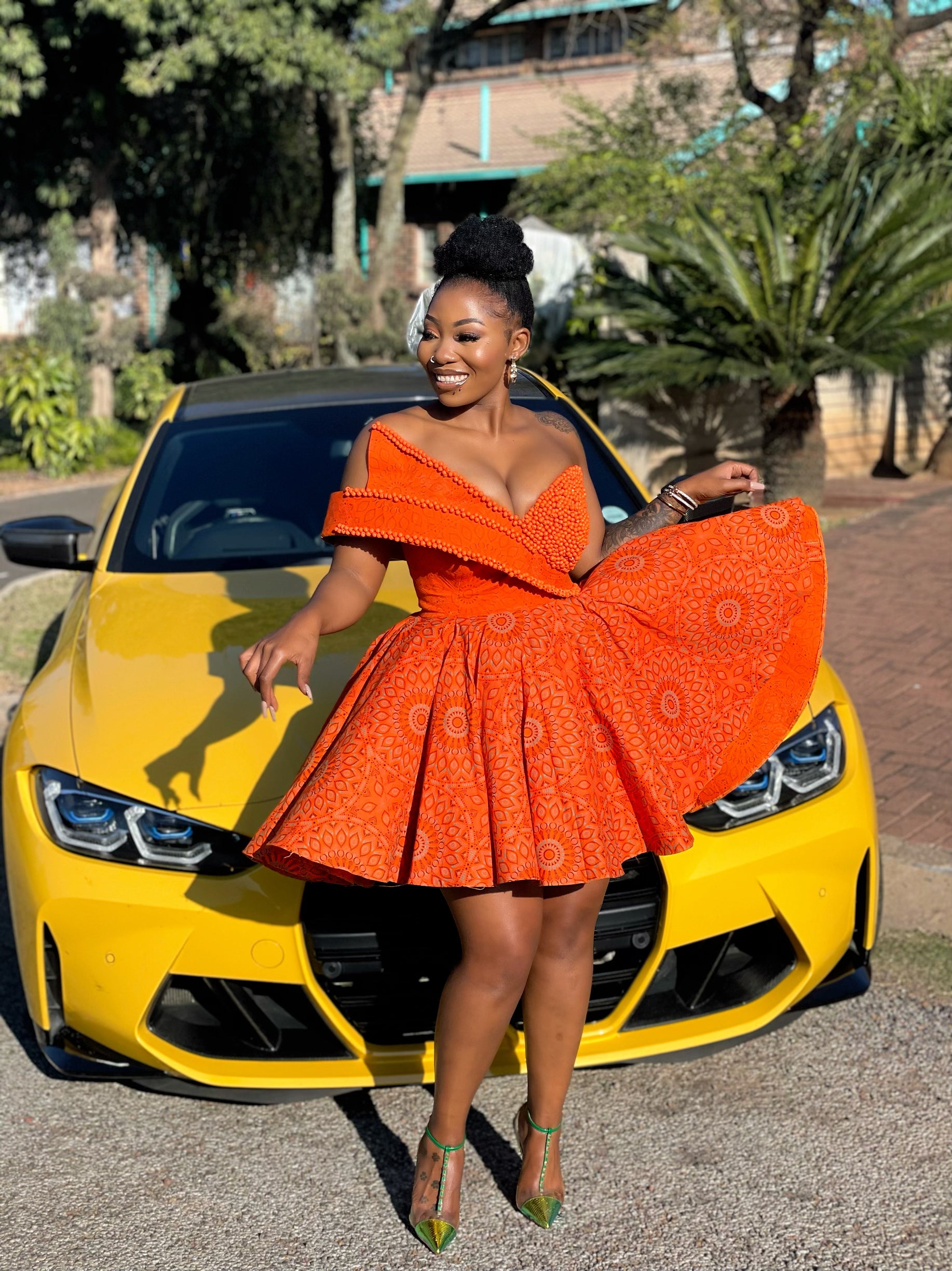 Shweshwe beaded Styles By Tumi