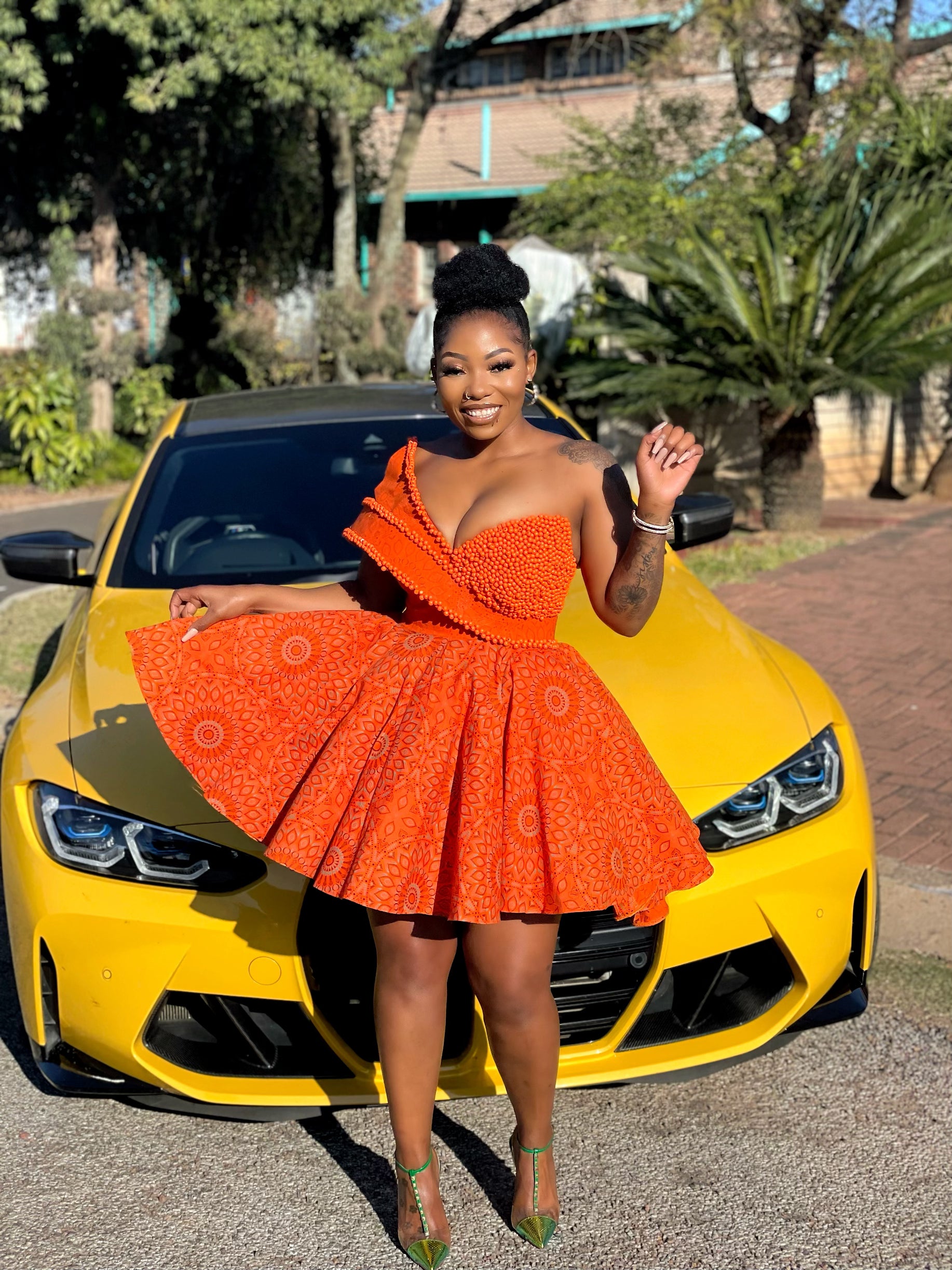 Shweshwe dresses for wedding online